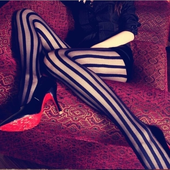 Accessories - Striped Tights